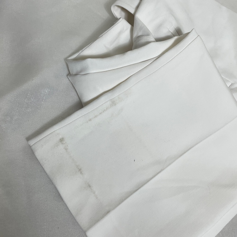 NEW Susan Graver 14 white classic office pants straight leg plus size - Picture 12 of 12